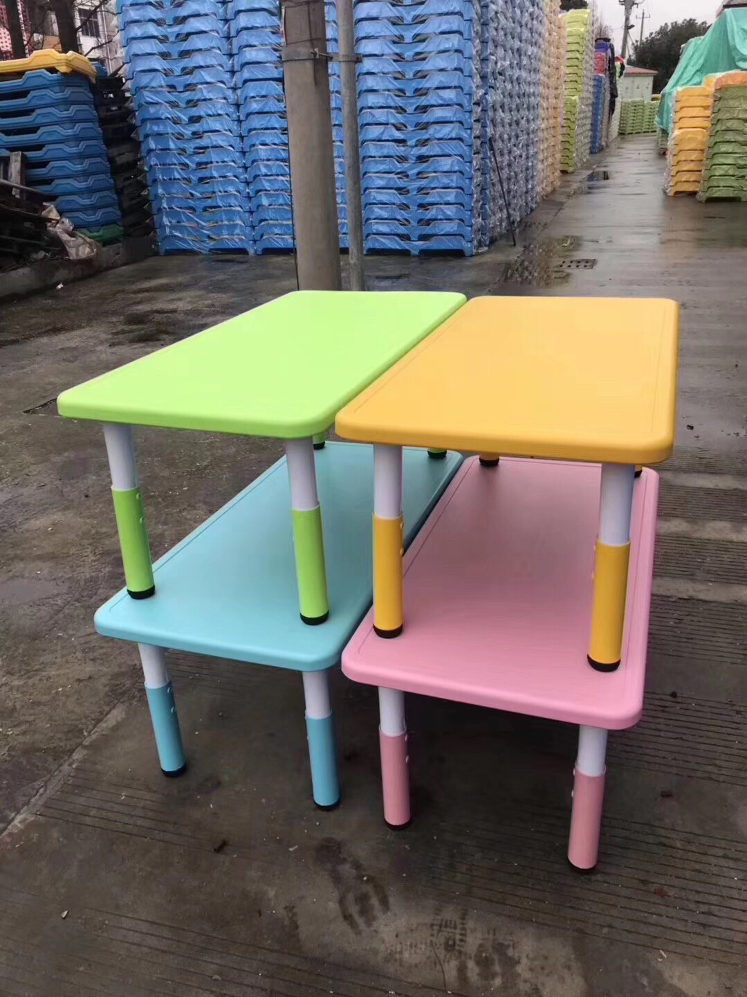 Buy Kindergarten tables and chairs children desks and ...