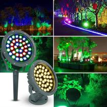 Led round outdoor waterproof 7-color Spotlight Dip in Color Lamp Exterior Wall Lamp Indoor Wall Lamp Terrace Lamp