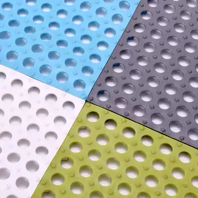 Bathroom non-slip mat shower home bath mat dressing room floor mat splicing toilet hollow water cooling mat anti-fall