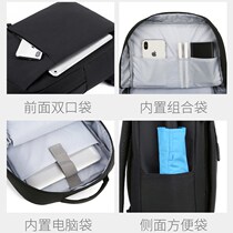 Custom Backpack Print Logo Large Capacity Gift Computer Double Shoulder Bag Men 15 6 Inch Advertising Training Course Agency Bag