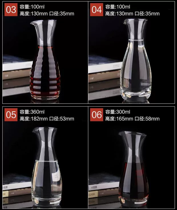 Hộ gia đình không chì vành đai vành đai thủy tinh rượu vang trắng bình rượu decanter rượu vang rượu vang cá tính rượu vang shaker