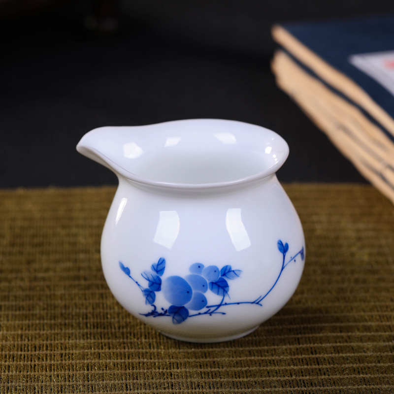 Offered home - cooked in jingdezhen ceramic tea set of blue and white porcelain tea fair keller sea checking tea tea tea ware accessories points