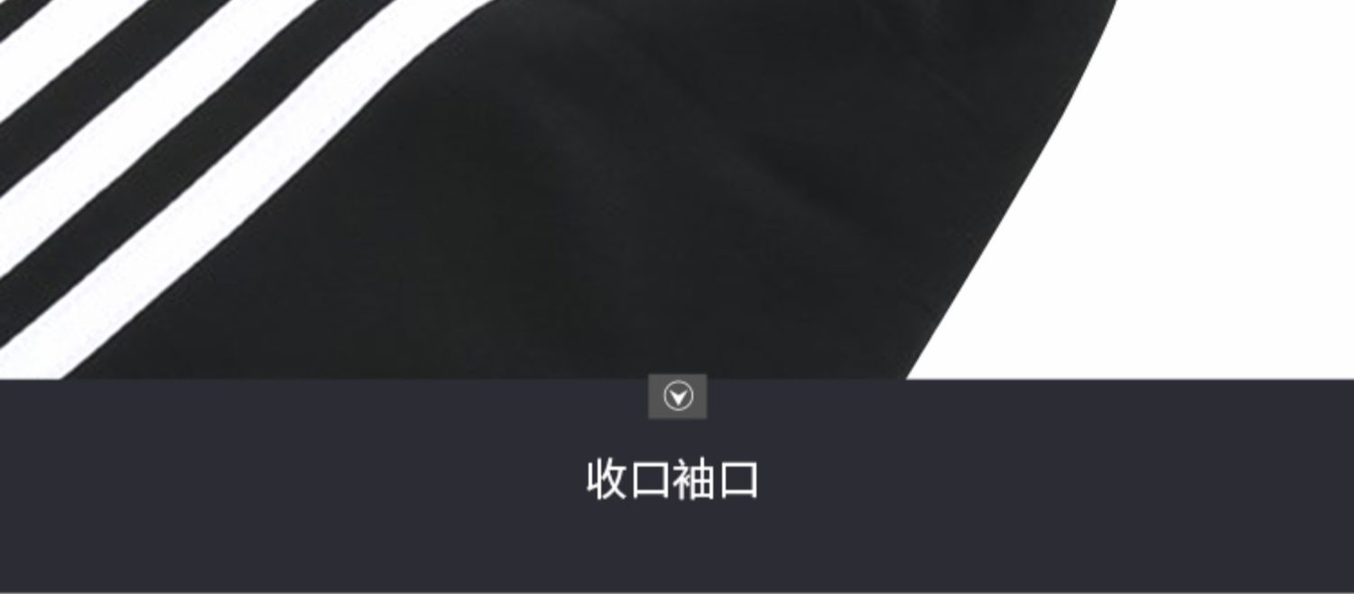 Áo khoác Adidas Adidas nam ba dây 2019 mùa thu mới thể thao áo khoác giản dị DQ3066 - Áo khoác thể thao / áo khoác áo khoác leo núi