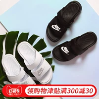 NIKE giày của phụ nữ BENASSI ULTRA dây đeo giày bãi biển bình thường ninja dép thể thao 819717-010 dép nam 2021