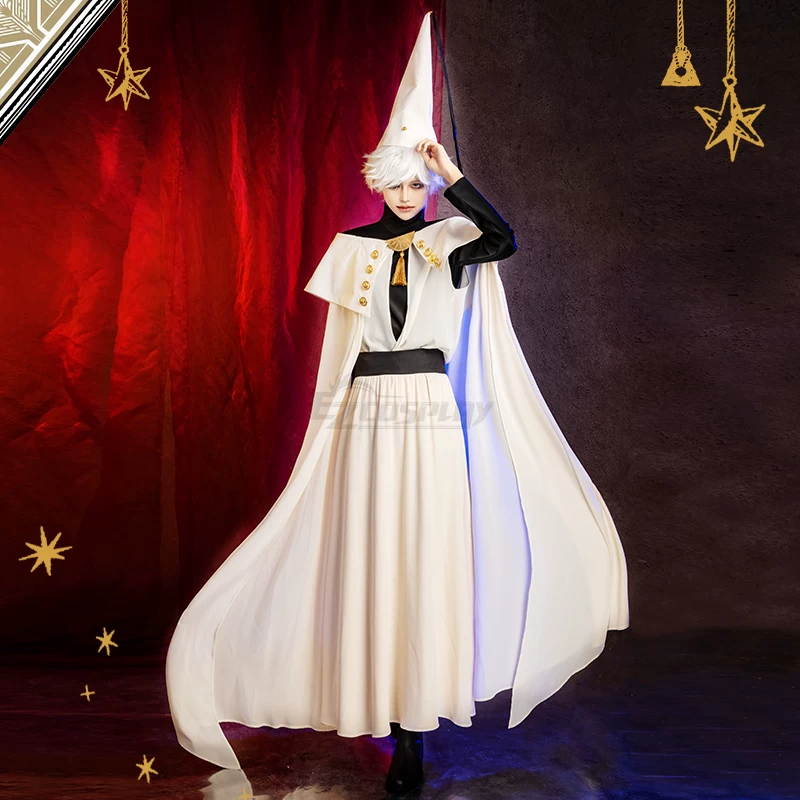 Коническая шляпа EZcosplay магическая мастерская косплей мужской набор костюма Чифли для игры и аниме