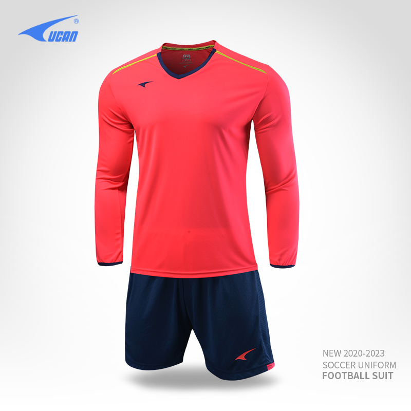 Ruike football suit long-sleeved light board custom jersey men's training sports suit group purchase printing game SB5568