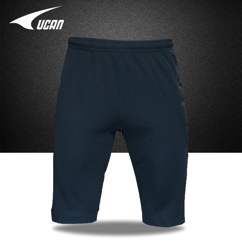 Ucan Ruck Goalkeeper Six-pointer pants Golden pants Dragon pants in football training game for men