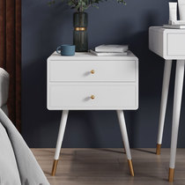 Light luxury bedside table simple modern bedroom small storage Net red ins Wind Nordic bedside small cabinet locker