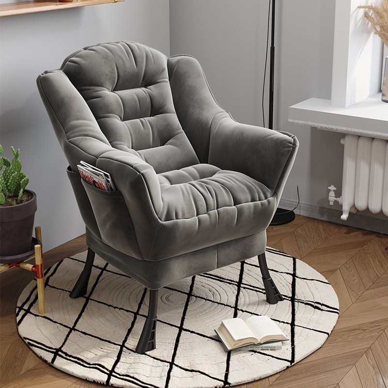 Lazy Sofa Single Chair for Home Use, Student Dormitory, Leisure Computer Chair, Balcony Bedroom Recliner, Small Sofa Chair with Backrest Lazy Sofa Single Chair for Home Use, Student Dormitory, Leisure Computer Chair, Balcony Bedroom Recliner, Small Sofa Chair with Backrest