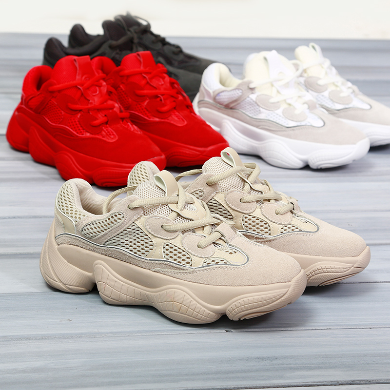 Outdoor new men and women Identical Hiking Shoes Damping Non-slip Old Daddy Shoes Sports Casual Travel Shoes 100 Hitch Shoes