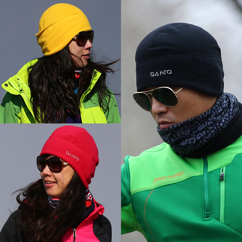 Taotao outdoor insulation fleece hat Men's and women's mountaineering adventure fleece ear warm hat hiking