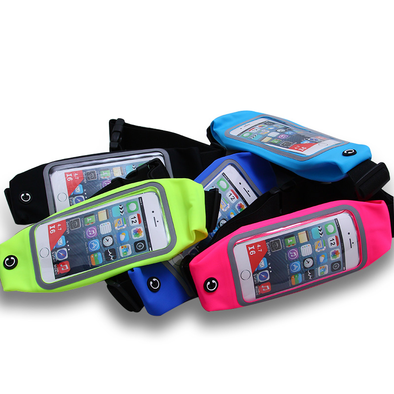Outdoor New Pint New Men And Women Universal Touch Screen Sports Mobile Phone Pocket Ride Running Multifunction Close-fitting Girdle Bag