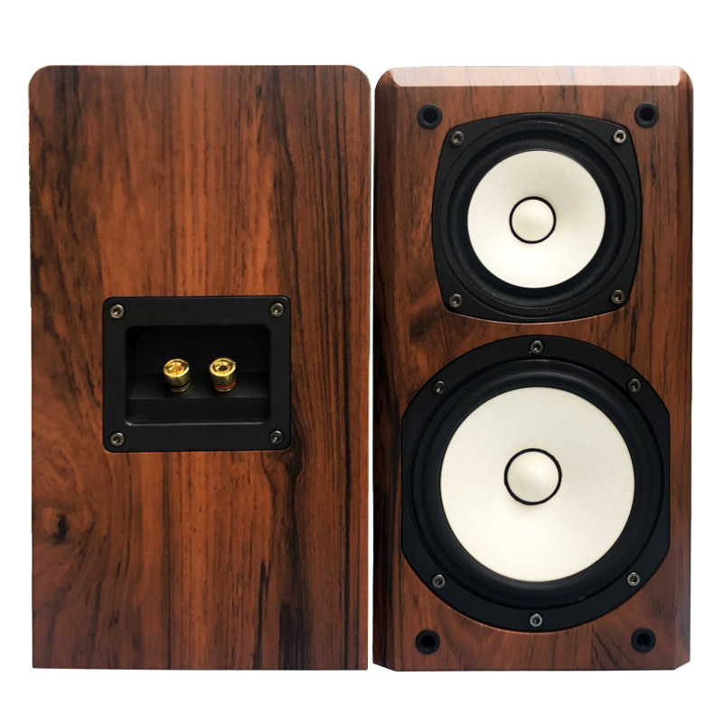 Belst 4 inch full frequency sound box finished empty paper basin passive sound HIFI wood-burning grade desktop person sound poison