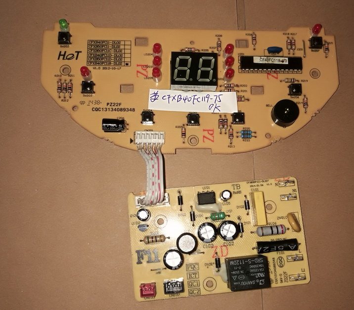 Supor rice cooker CFXB40FC119-75 CFXB40FC118-75 motherboard power board set