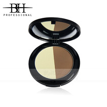 Black halo makeup BH two-color repair powder High-gloss repair two-color all-in-one thin shadow setting powder