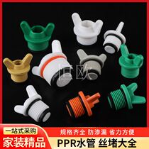 PPR Plastic Silk blocked 4 points 6 points 1 1 inch 1 2 outer silk choke with leather ring