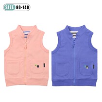 Export Japan Thousand children Childrens clothing male and female childrens spring autumn season pure cotton Machia childrens woolen shoulder embroidery pattern cardio-hoodie