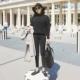 Quần legging cho bà bầu xuân hè mặc thời trang xuân hè thu tiết mỏng cho mẹ quần chín điểm quần jeans mùa xuân - Phụ nữ mang thai quần / quần bụng
