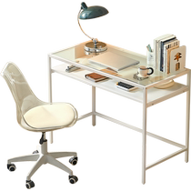 Lins Home Modern Simple Computer Desk Rental House Simple Small Apartment Desk and Chair Bedroom Home BG064