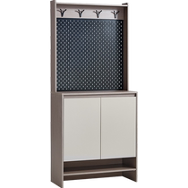 Lins Wood Industry 2023 New Nordic Modern Entrance Hole Shoe Cabinet Home Door Wall Entry OV1N