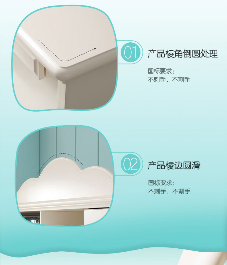 Bàn làm việc của trẻ em Bàn phòng trẻ em kết hợp tủ sách bé trai cô gái đa năng bàn học bàn viết 818 - Bàn bàn để laptop