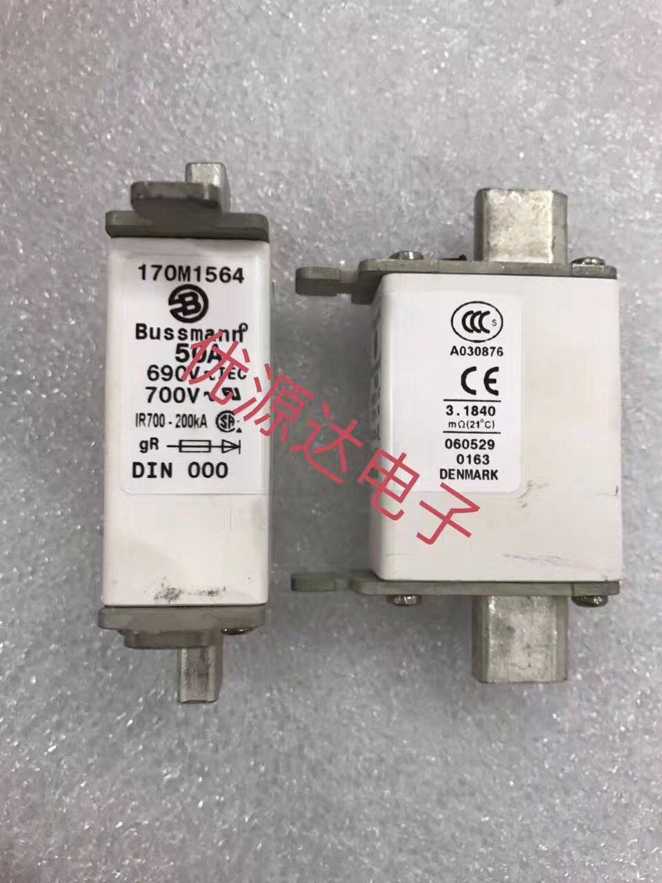 BUSSMANN fuse 170M1564 50A 690V 700V IR700-200KA original new insurance tube