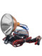 Strong light xenon lamp external battery super bright 128w xenon lamp strong light head-mounted outdoor white and yellow light 12 volt headlight