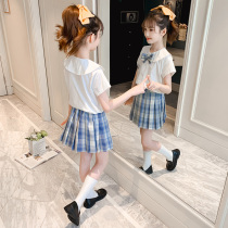 Childrens jk uniform girl summer suit 2021 New Girl college style short skirt