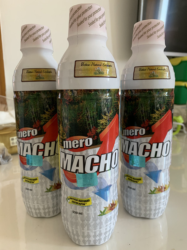 Ecuadorian Mero Macho Original Complex Beverage Drink Maca Root Fruit Peru