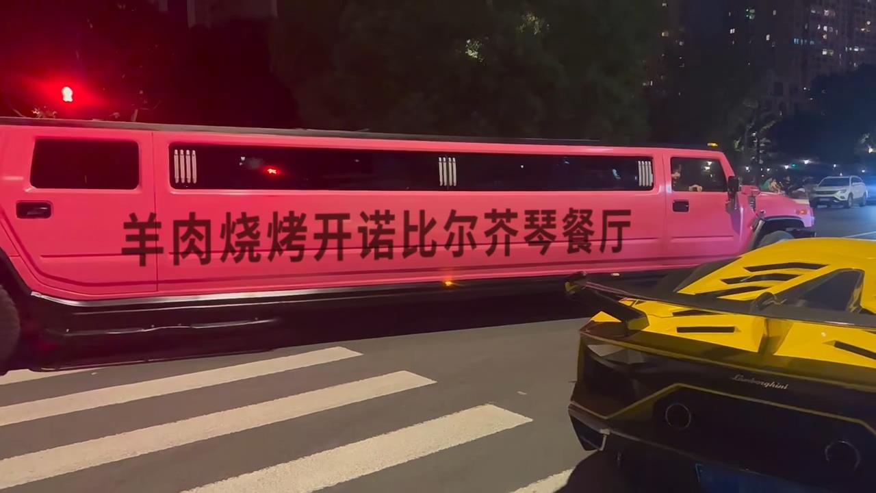 粉色加长悍马文件夹