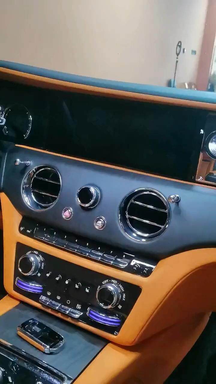 豪车中控文字劳斯莱斯5版