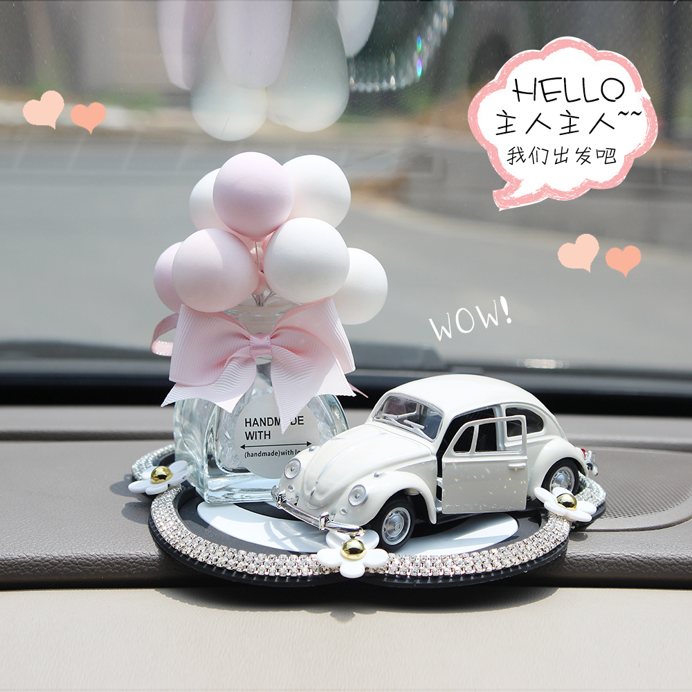 Girl Net Red Goddess Creative Car Supplies Control Desk Car Perfume Cute Car Interior Goods Swing Piece Decoration
