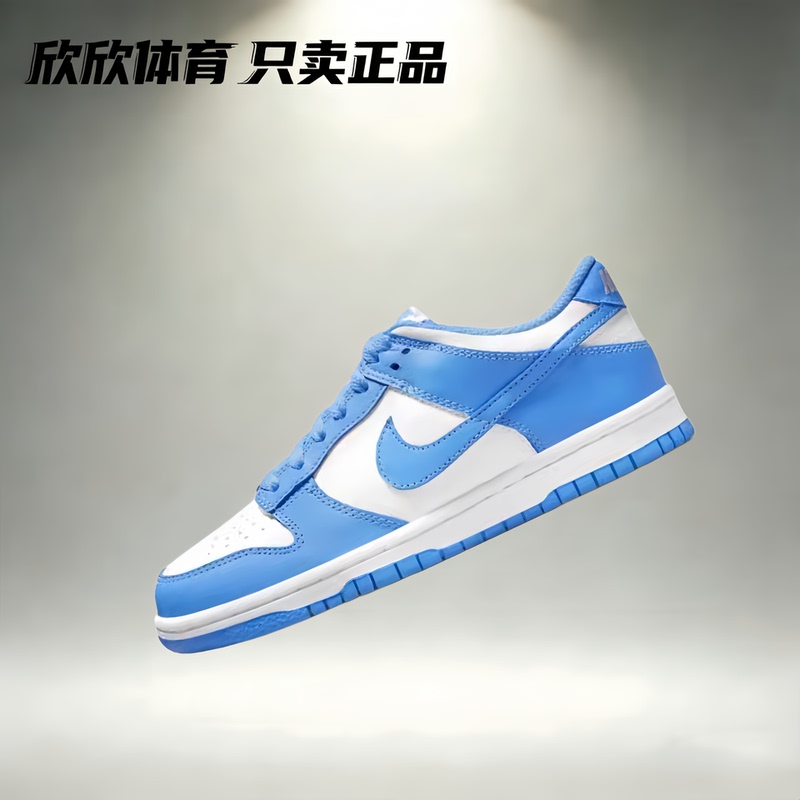 Nike Dunk Low Lightweight and Durable Low-Top Sports Casual Sneakers in White and Blue Dd1503-117 Nike Dunk Low Lightweight and Durable Low-Top Sports Casual Sneakers in White and Blue Dd1503-117
