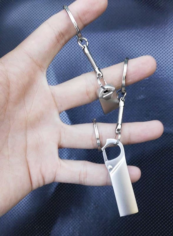 Mười Keychain Mini Vòng Chìa Khóa Xe Buýt Metro Card Lanyard U đĩa Vỏ Điện Thoại Di Động Phụ Kiện Rắn Khuy Măng Sét Xương