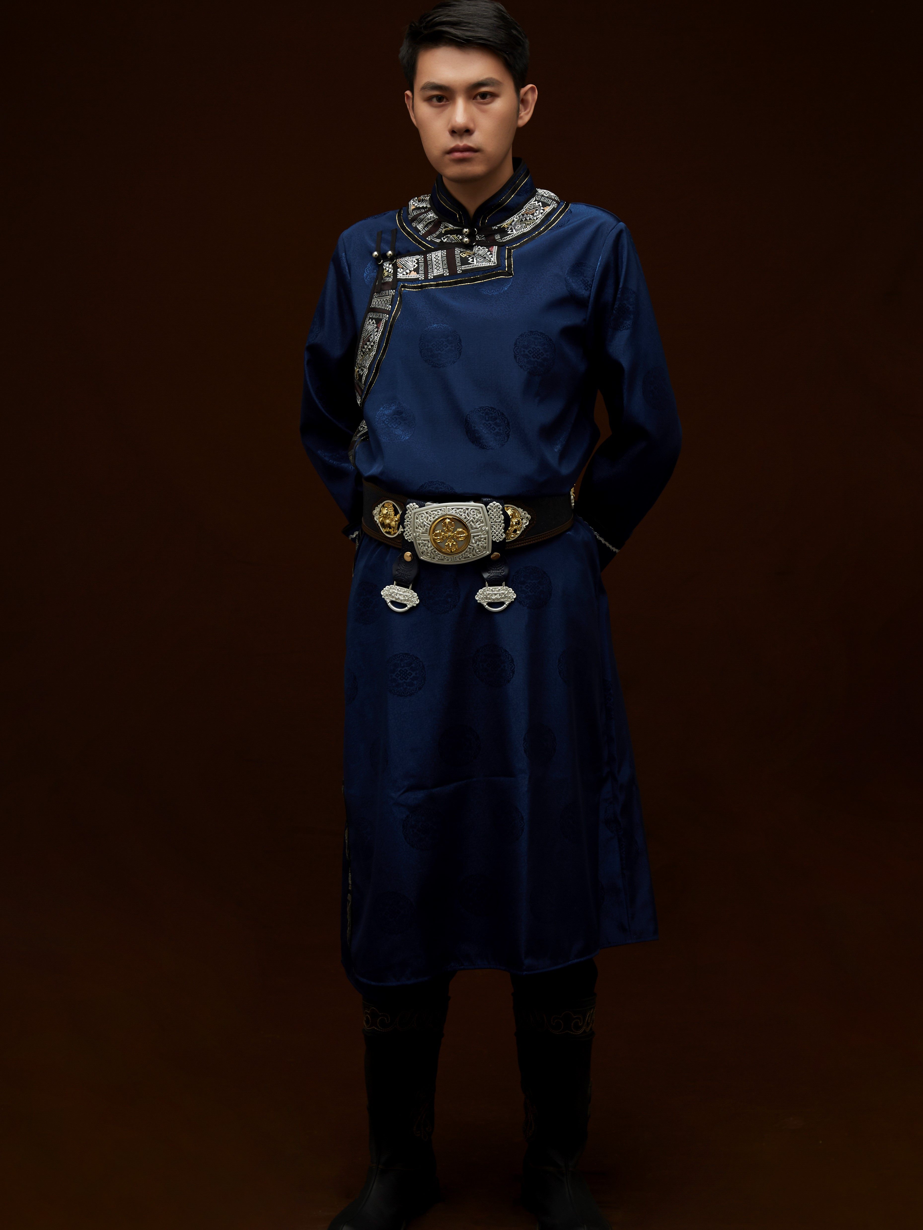 蒙古服装男士蒙古袍:穿上它,一秒穿越到草原深处!🐎-其他民族服装-淘宝好物网