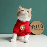 Симпатичная одежда для кошек для летних тонких стилей, чтобы предотвратить выпадение волос Тедди бишон медведь одежда для собак маленькая собака домашняя одежда кошачья одежда