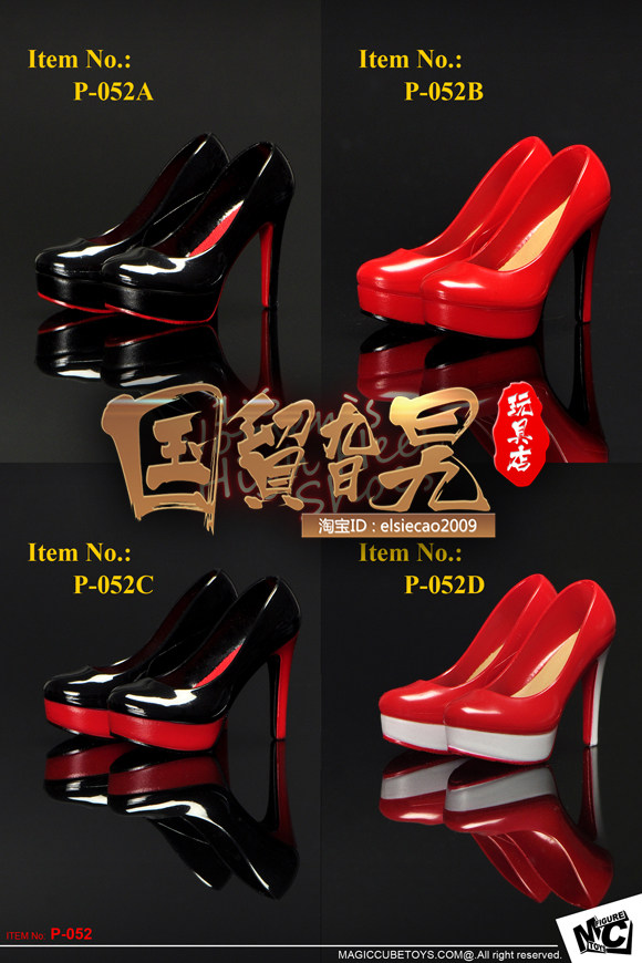 (special price spot) MC Toys 1 6 female style high heel shoes P-052-Taobao