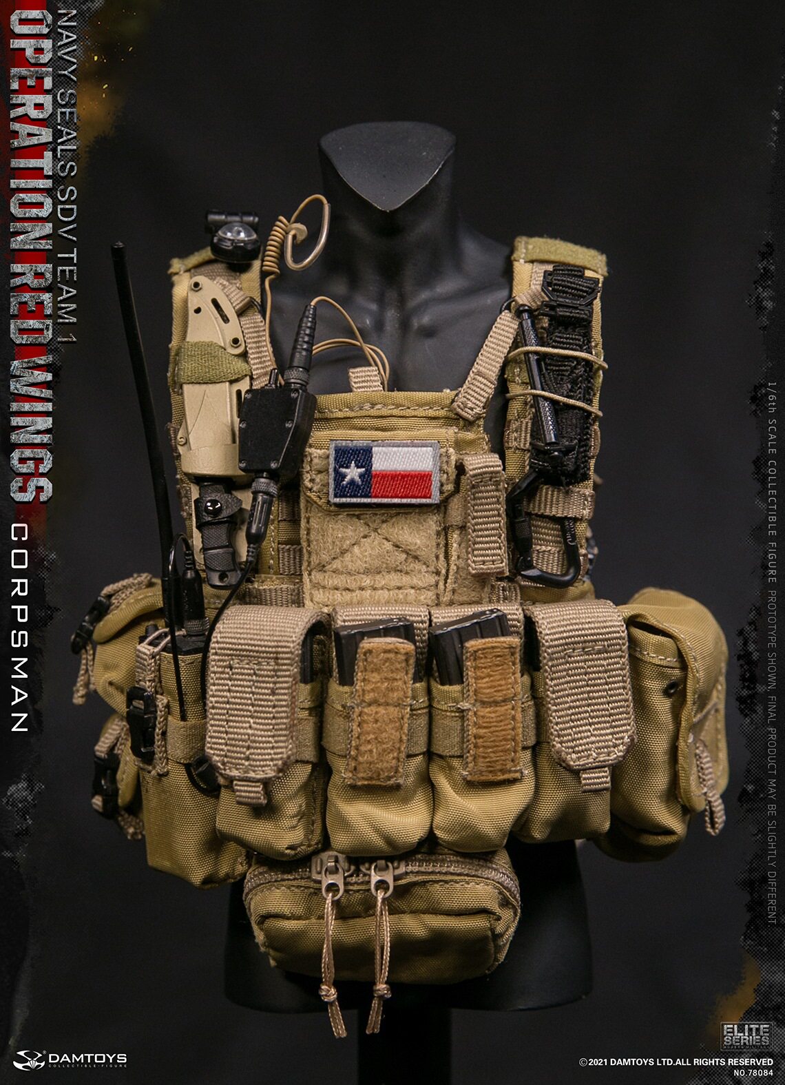 1:6 scale DamToys Operation Red Wings Corpsman 12