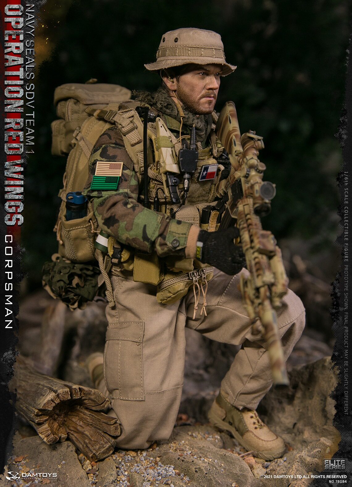 1:6 scale DamToys Operation Red Wings Corpsman 12