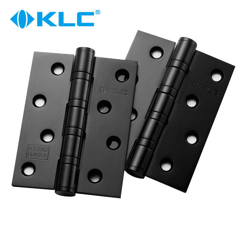 Germany KLC black hinge Silent bearing hinge hinge European antique pure black hinge 3 O thick