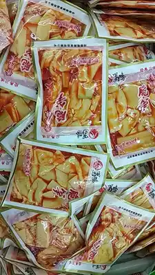 Nominated as Shu Teng bamboo shoots 500g (spicy) Sichuan-flavored rice dishes Net red spicy snacks Snacks