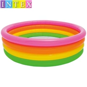 Xác thực INTEX huỳnh quang bốn vòng hồ bơi gia đình hồ bơi bơm hơi Bobo bóng bi bể bơi Chơi cát hồ bơi - Bể bơi / trò chơi Paddle