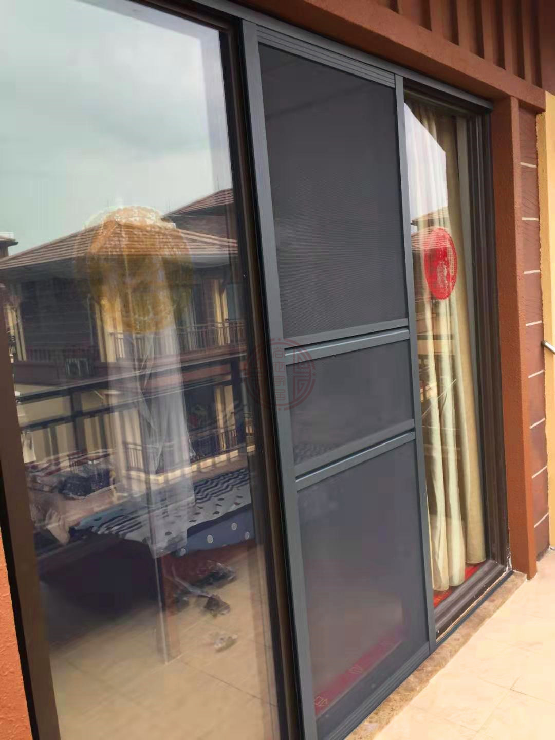 Stainless steel mesh anti-mosquito casement screen window Sanshui Chancheng Gaoming child protection net Aluminum alloy folding screen door