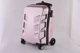 Xe trượt ván hành lý cưỡi hành lý 21 inch lên máy bay vali mật khẩu khóa phổ bánh xe cá nhân - Va li