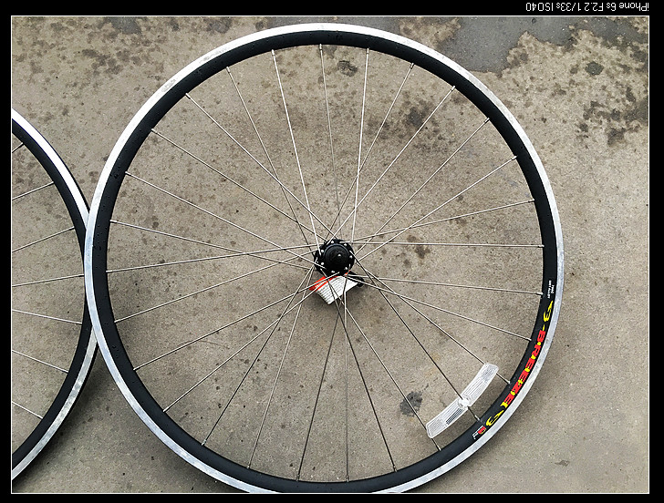 Roues de vélo cyclisme sur route GP-TEAM - Ref 2372232 Image 3