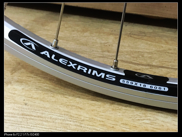 alex dh19 wheelset