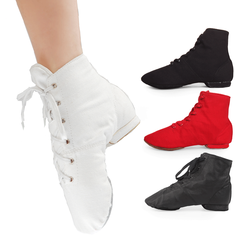 white dancing boots