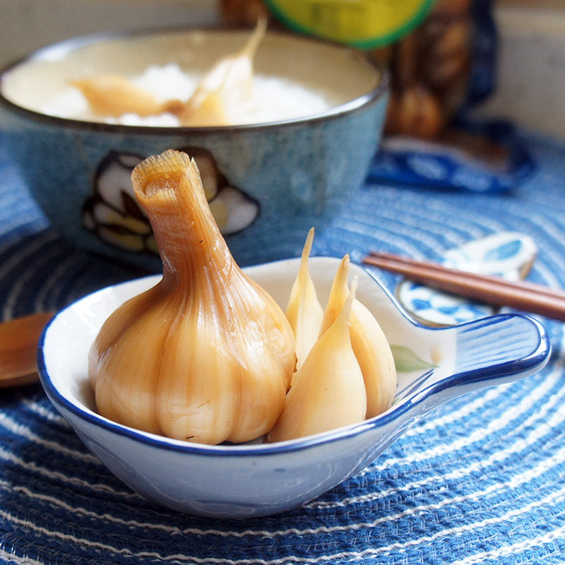 Corner Direct Sauce Pint Factory Sauce Color Sugar Garlic 450g Bagged Sugar Vinegar Cured Garlic Head Sweet Garlic