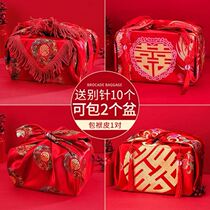 Wedding supplies Daquan married bao fu bu burden bag basin cloth married burden marriage dowry woman of the East