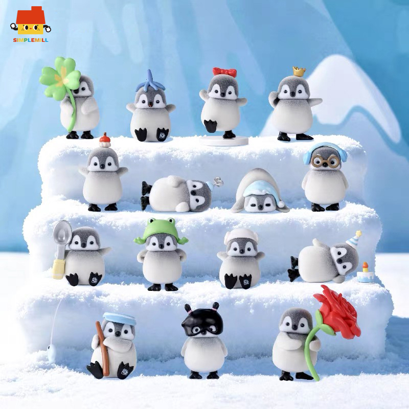 Pufang Yomeedoll Has a Cute Little Penguin Pet, a Penguin Blind Box, Desktop Decoration, Birthday Gift